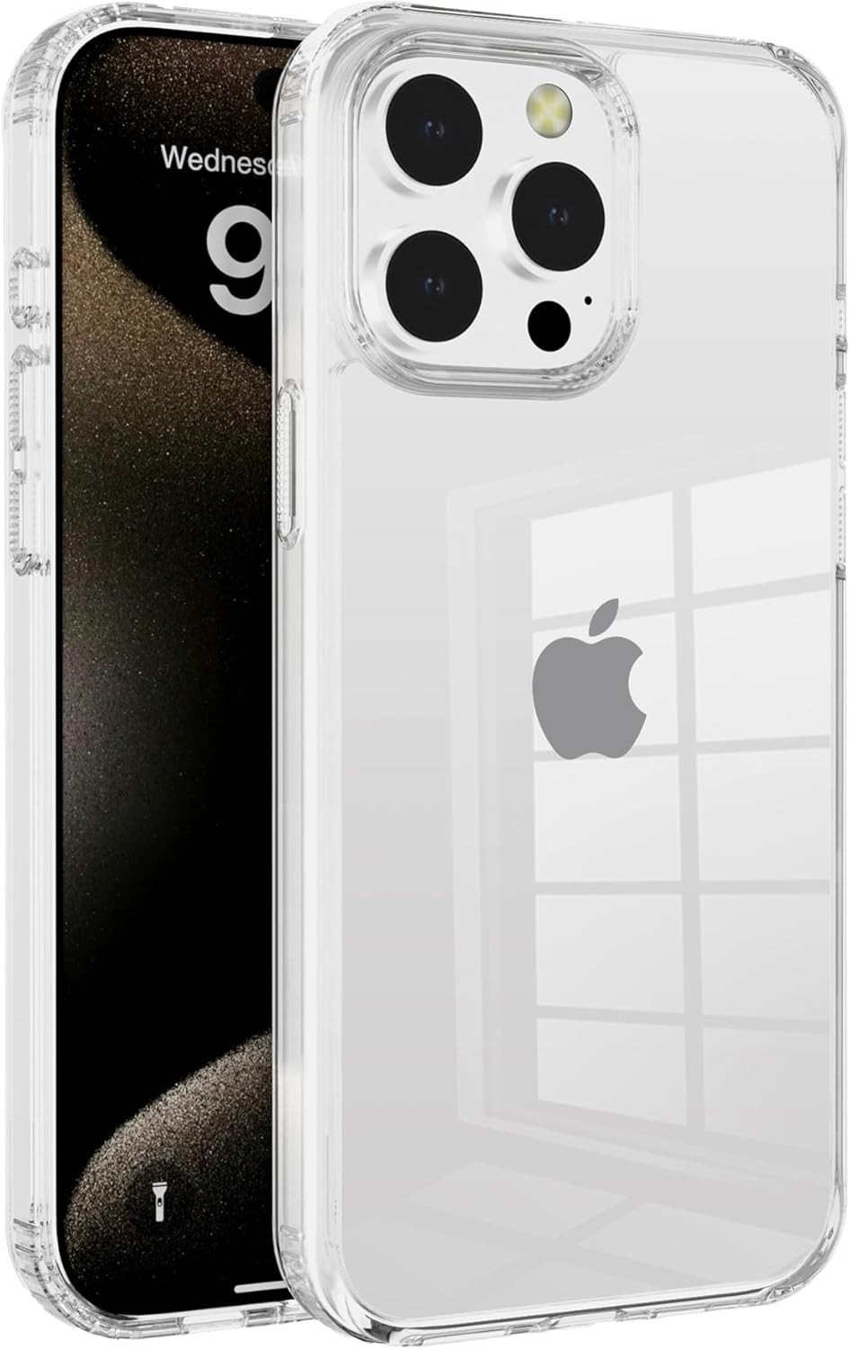 Ultra-Clear Hybrid Case Shockproof & Anti-Yellowing Phone Case for iPhone 14 pro