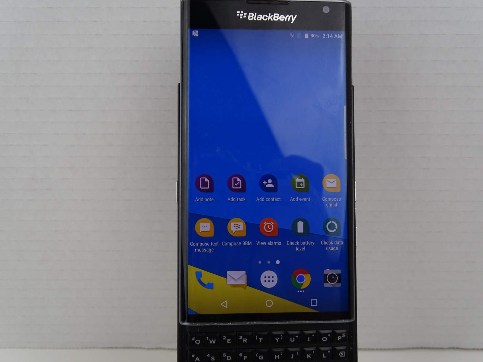 BlackBerry Priv Smartphone – STV 100-1 Android 32GB 4G Unlocked CA Tested