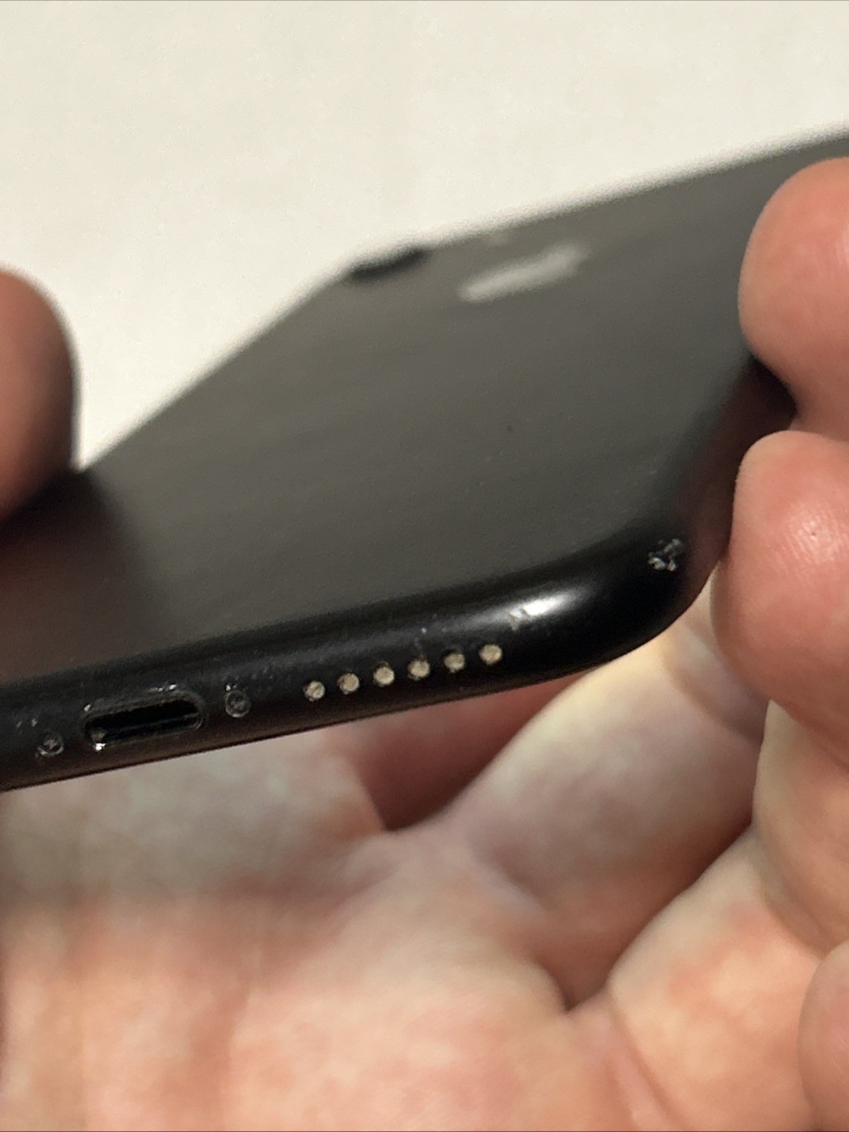 Apple iPhone 7 A1660 LOCKED Black Tested Works Unknown Storage