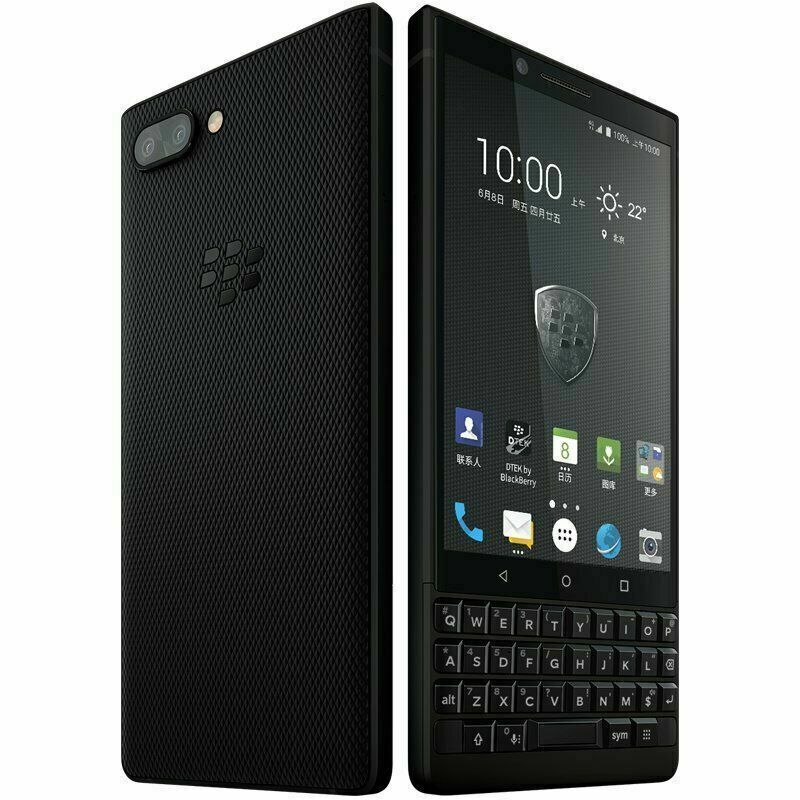 Original BlackBerry KEY2 Unlocked 4G LTE WIFI 4.5” 6GB+64GB cta-Core SmartPhone