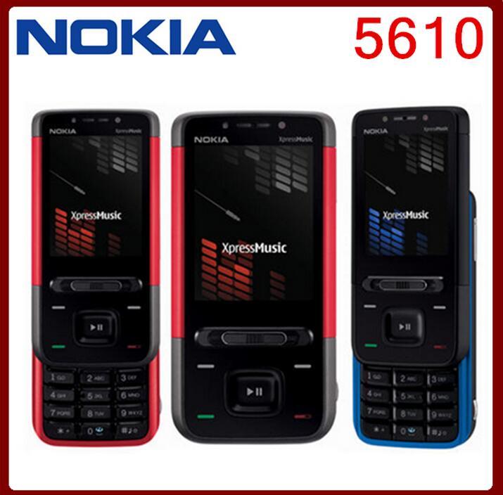 Nokia 5610 3G network GPS Phone 3.15MP Camera 2.2 in Unlocked Original