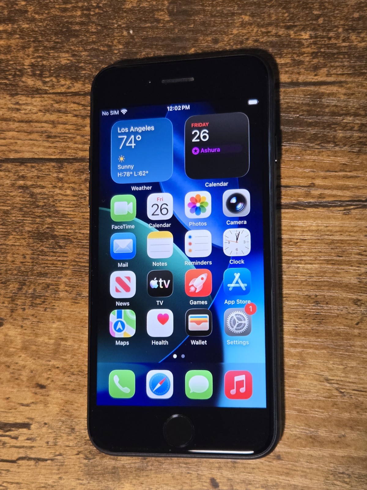 iPhone SE 3rd Gen 64GB Unlocked Midnight Battery 91% Health