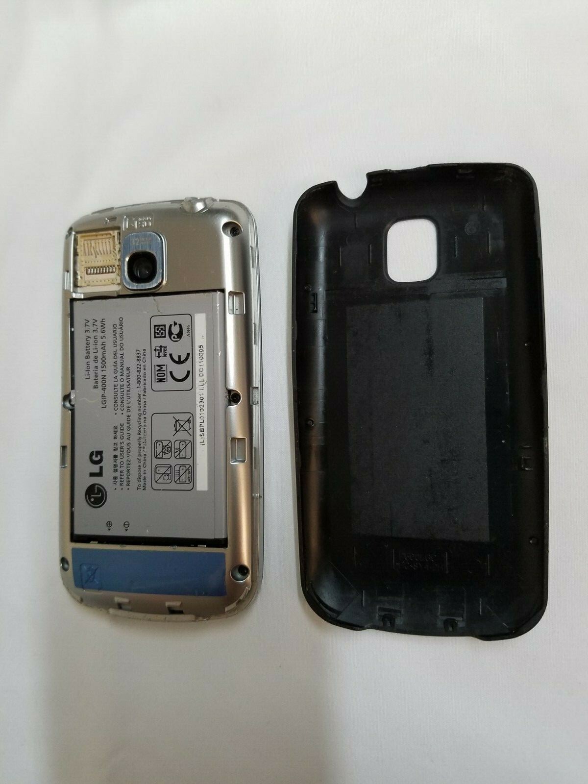H20 Wireless At&t Cricket Black Go Phone LG Phoenix LG-P505 Cell Phone
