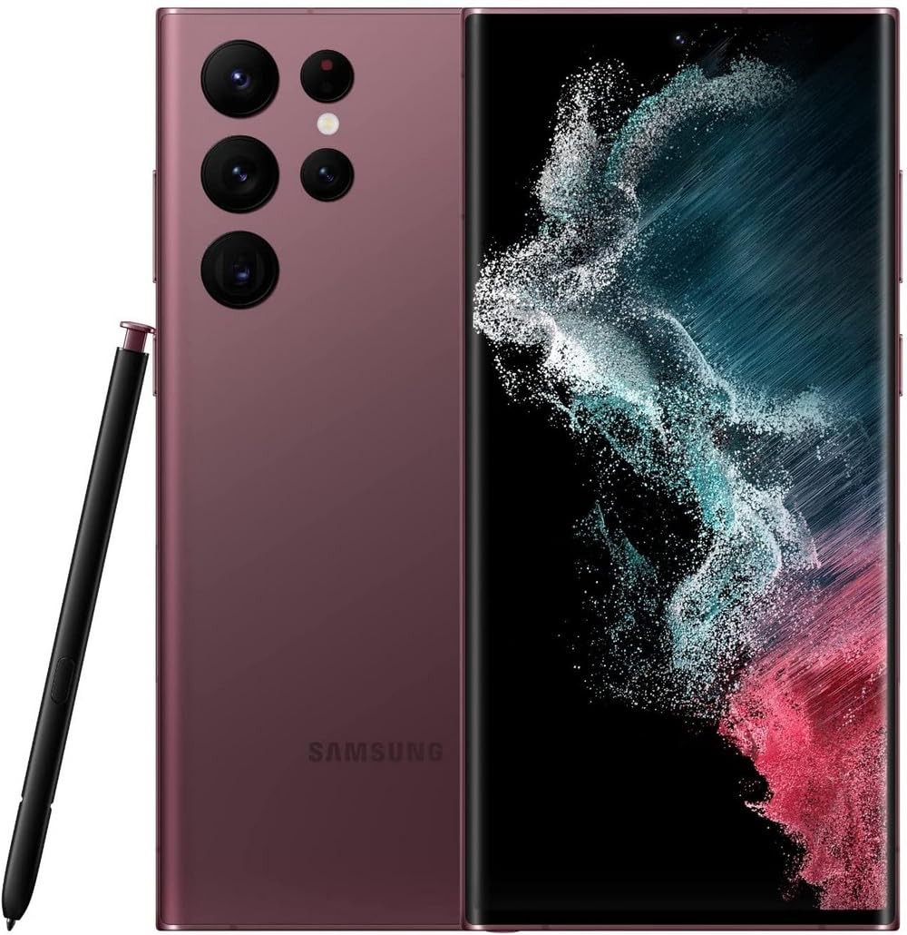 New Samsung Galaxy S22 Ultra 5G SM-S908U 128GB/256GB/512GB Unlocked Smartphone