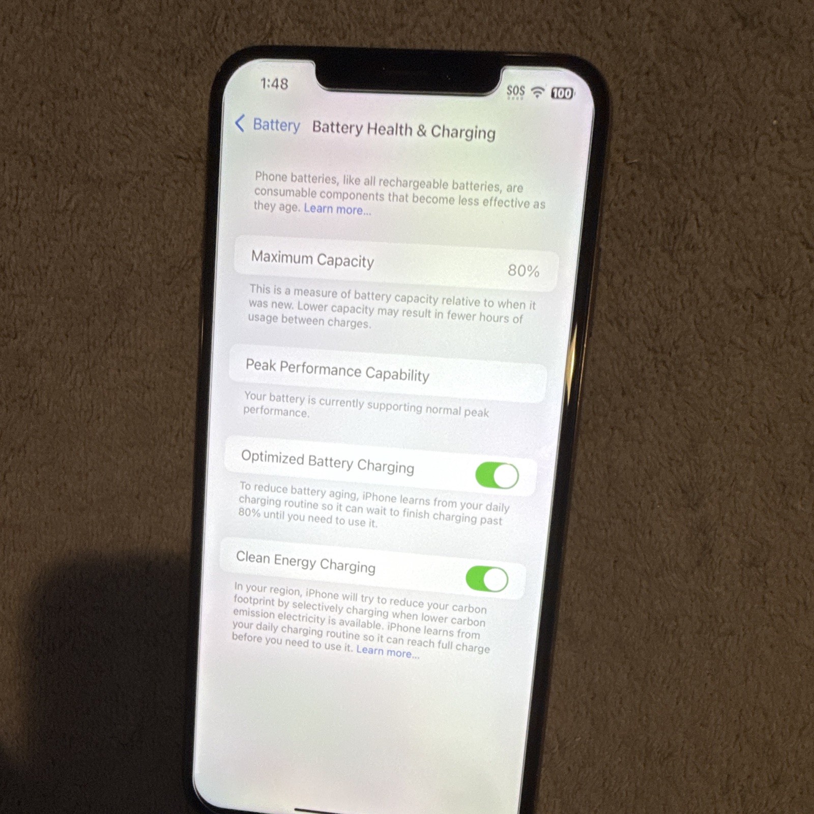 Apple iPhone XS Max – 128 GB – Rose Gold (Unlocked) iOS 12MP Camera