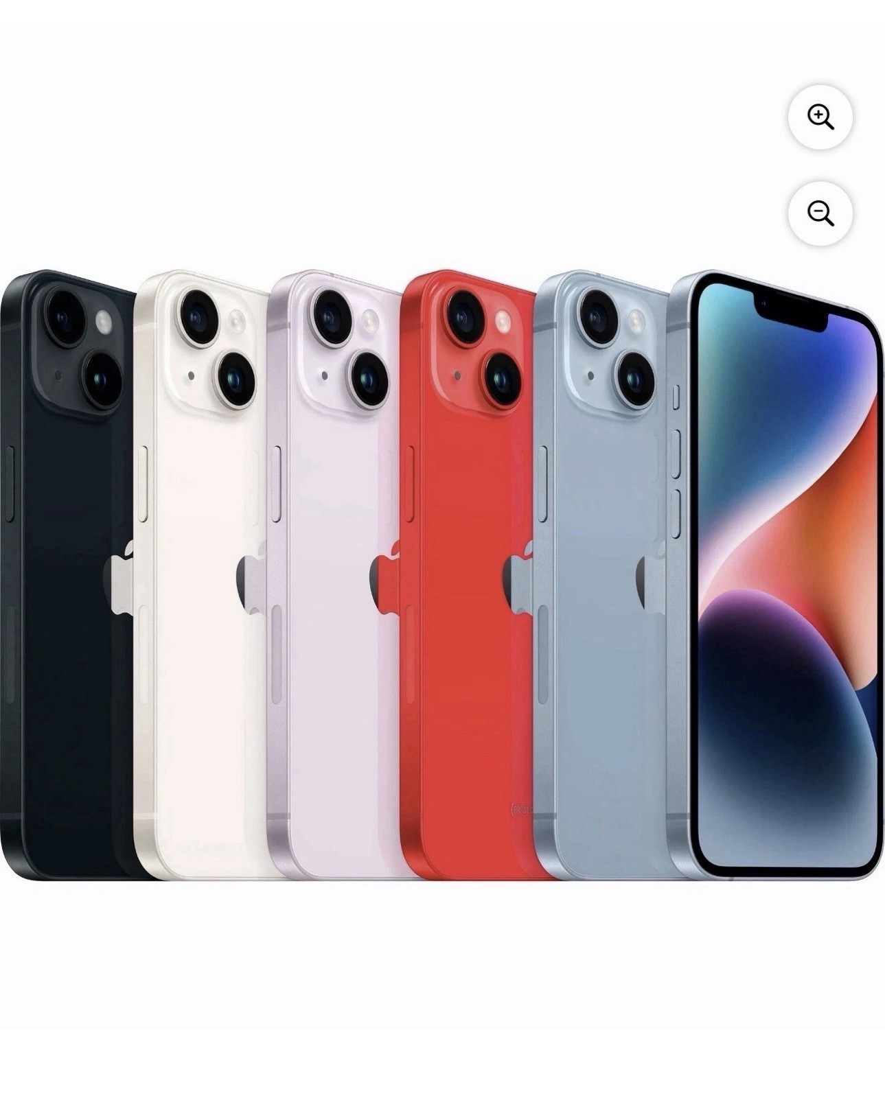 Apple iOS Smartphone Lot Bar Lightning Blue Black White Purple Red Colors