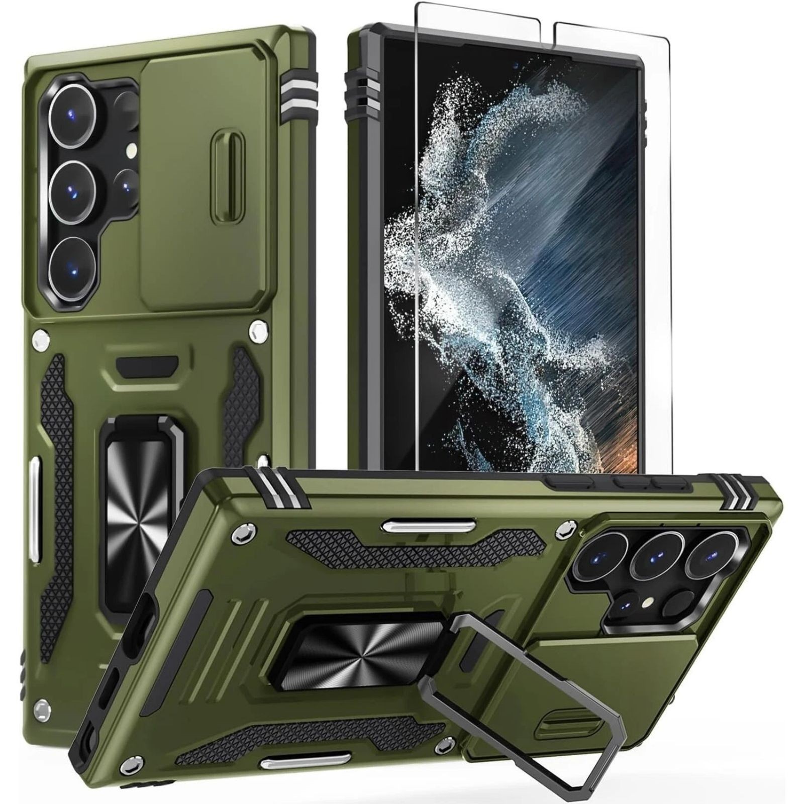 Samsung Galaxy S24 Ultra Case Shockproof Protective Military Guard Phone Cover