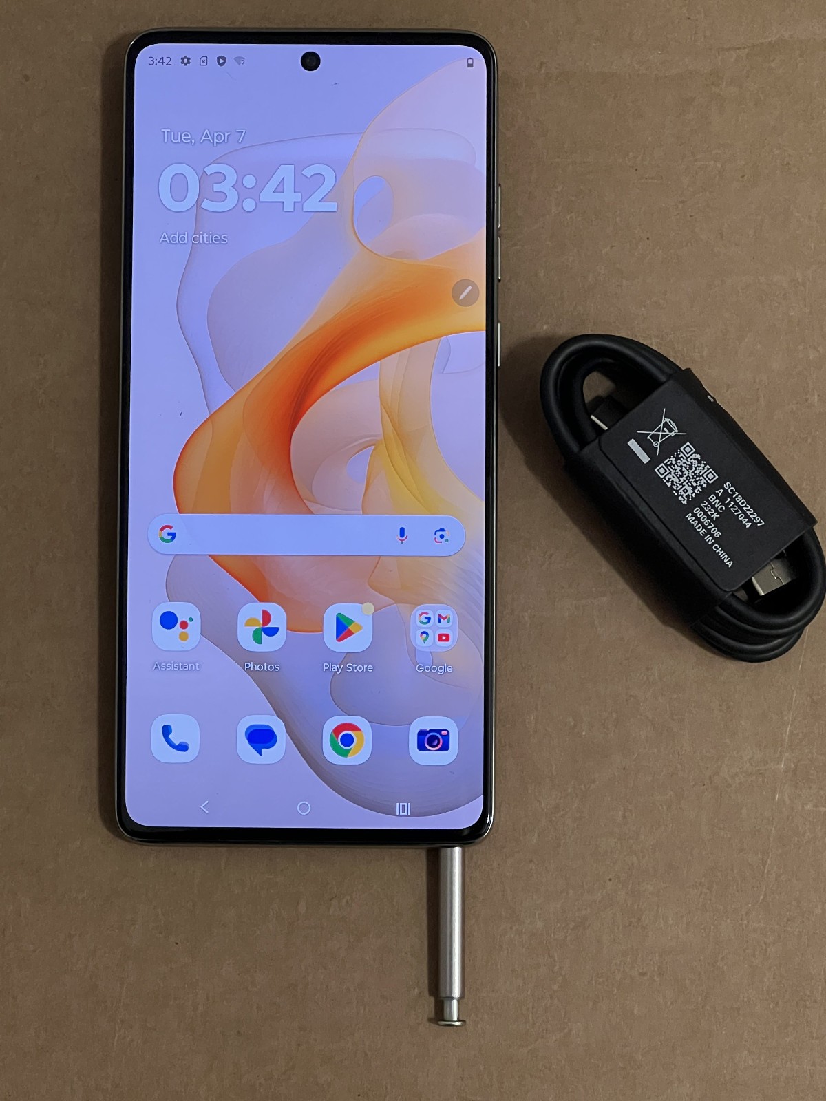 Motorola Moto G Stylus 5G 2024 XT2419 Unlocked 128GB SmartPhone OPEN BOX YELLOW