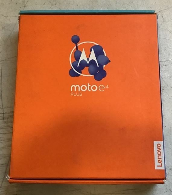 NEW Motorola Moto E4+ Plus 16GB Sprint Network Smart Phone Iron Gray Android
