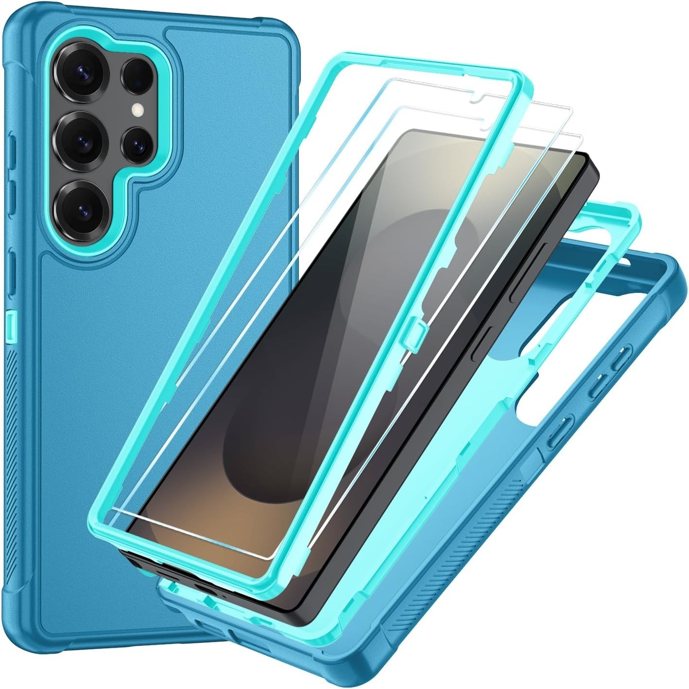 For Samsung Galaxy S25 Ultra 5G Case with Heavy Duty Shockproof Protective Cover