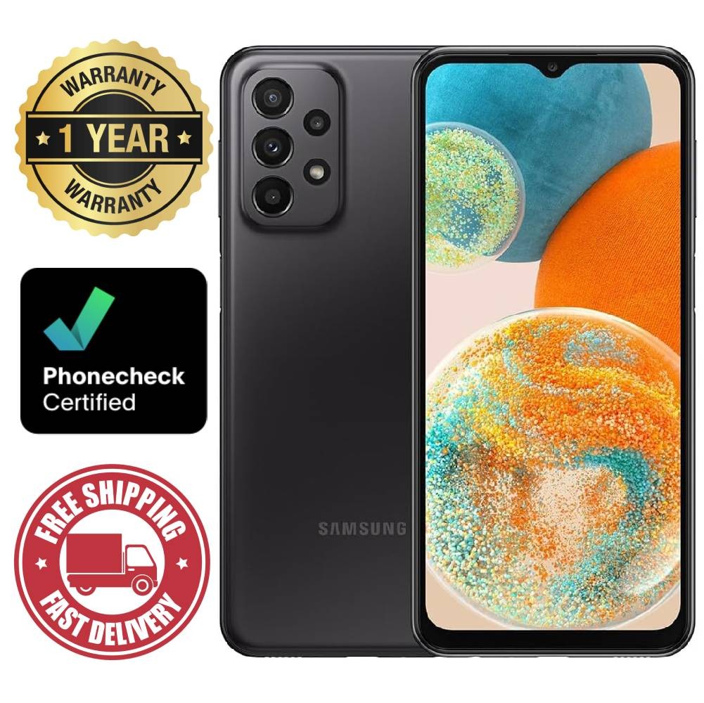 Samsung Galaxy A23 5G – 64 GB – Awesome Black (Straight Talk) – Good