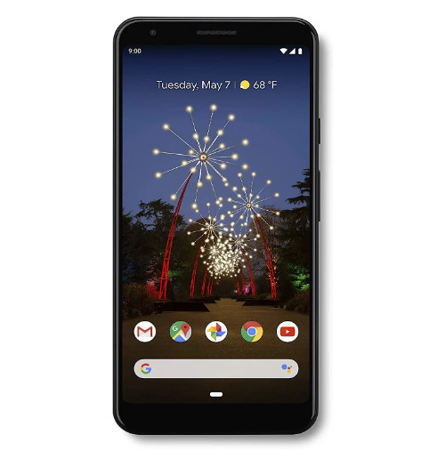 Google Pixel 3A XL 64 GB Verizon 4G LTE Just Black Smartphone With 4 GB Ram