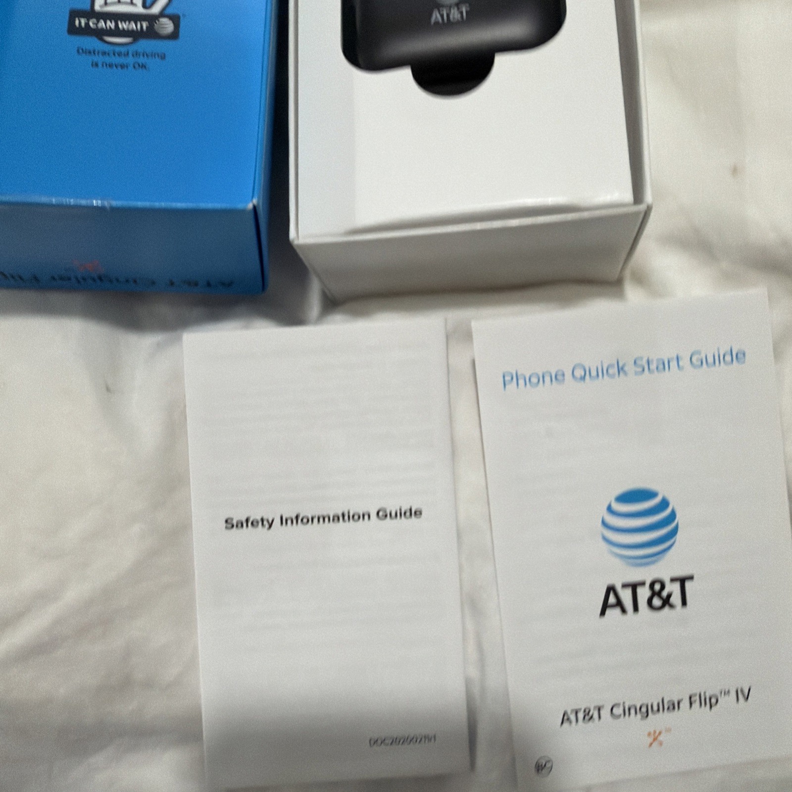 Cingular Flip IV 4G LTE Flip Phone For AT&T Only