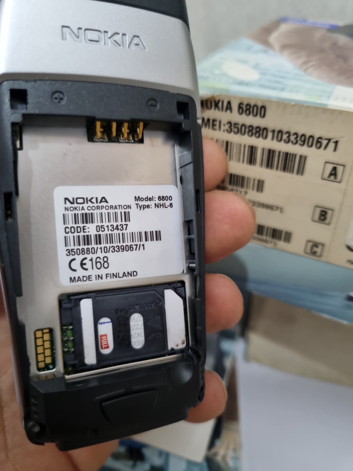 NOKIA-6800- New Old Stock Boxed