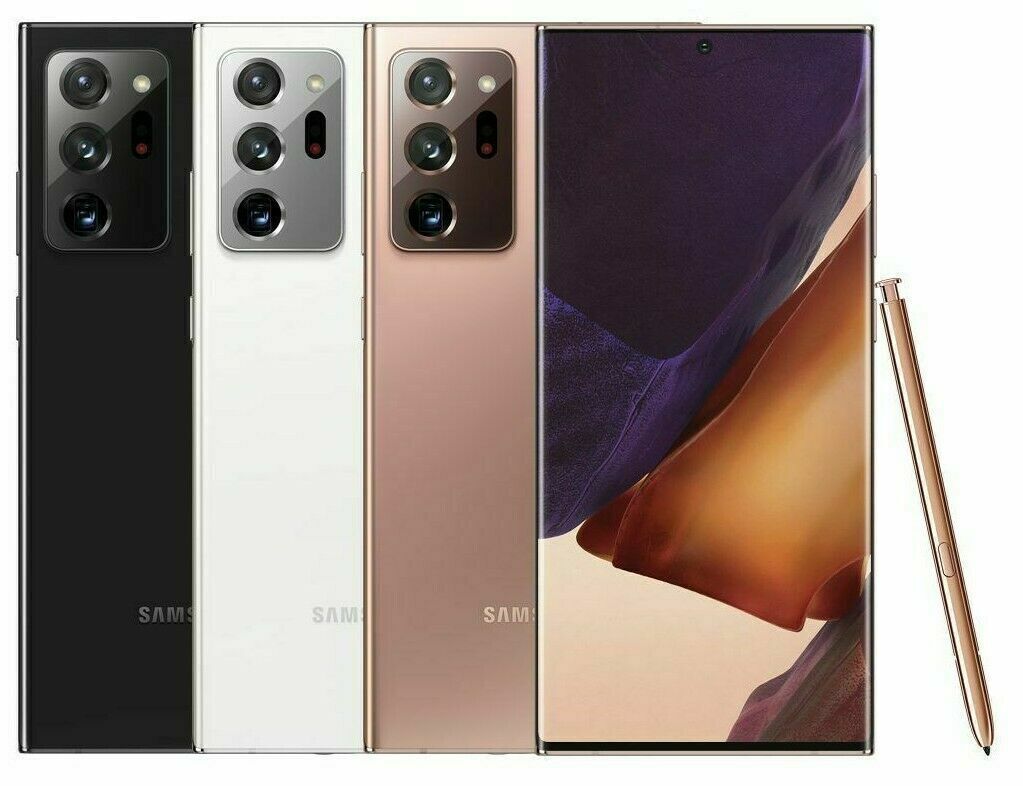 Samsung Galaxy Note 20 Ultra 5G SM-N986U1 128GB /512GB GSM/CDMA Factory Unlocked