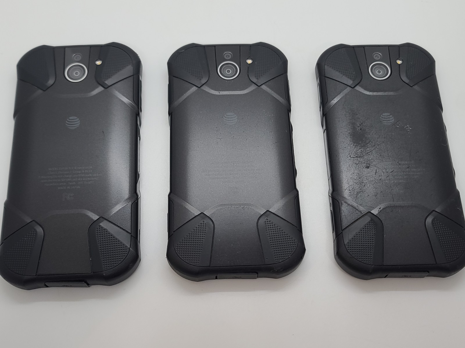 Lot of 3 Kyocera DuraForce Pro 2 64GB (1-AT&T) (2-UL) 4G LTE Smartphone 4GB RAM