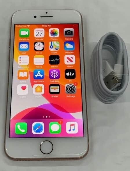 Apple iPhone 8 – 64GB – Silver (Unlocked) A1863 (CDMA + GSM)