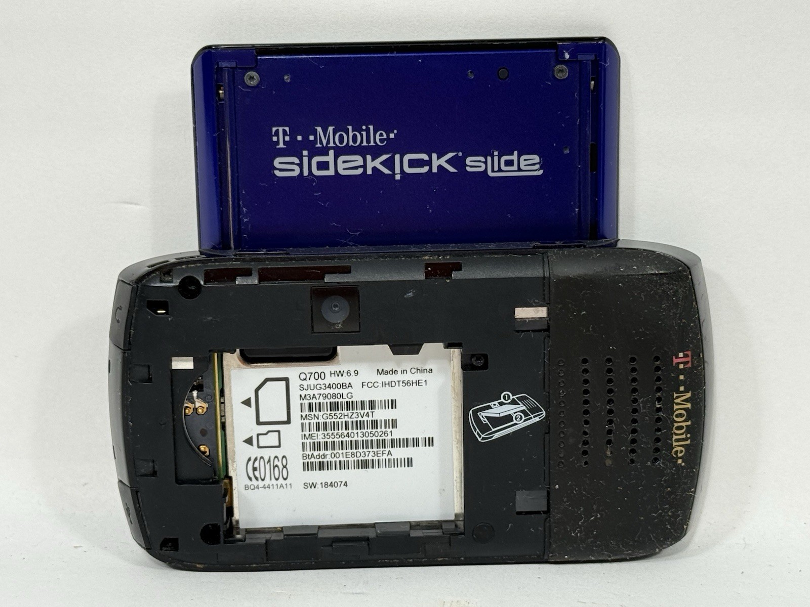 Motorola T-Mobile Sidekick Slide (Q700) 12MB QWERTY Cell Phone – POOR CONDITION