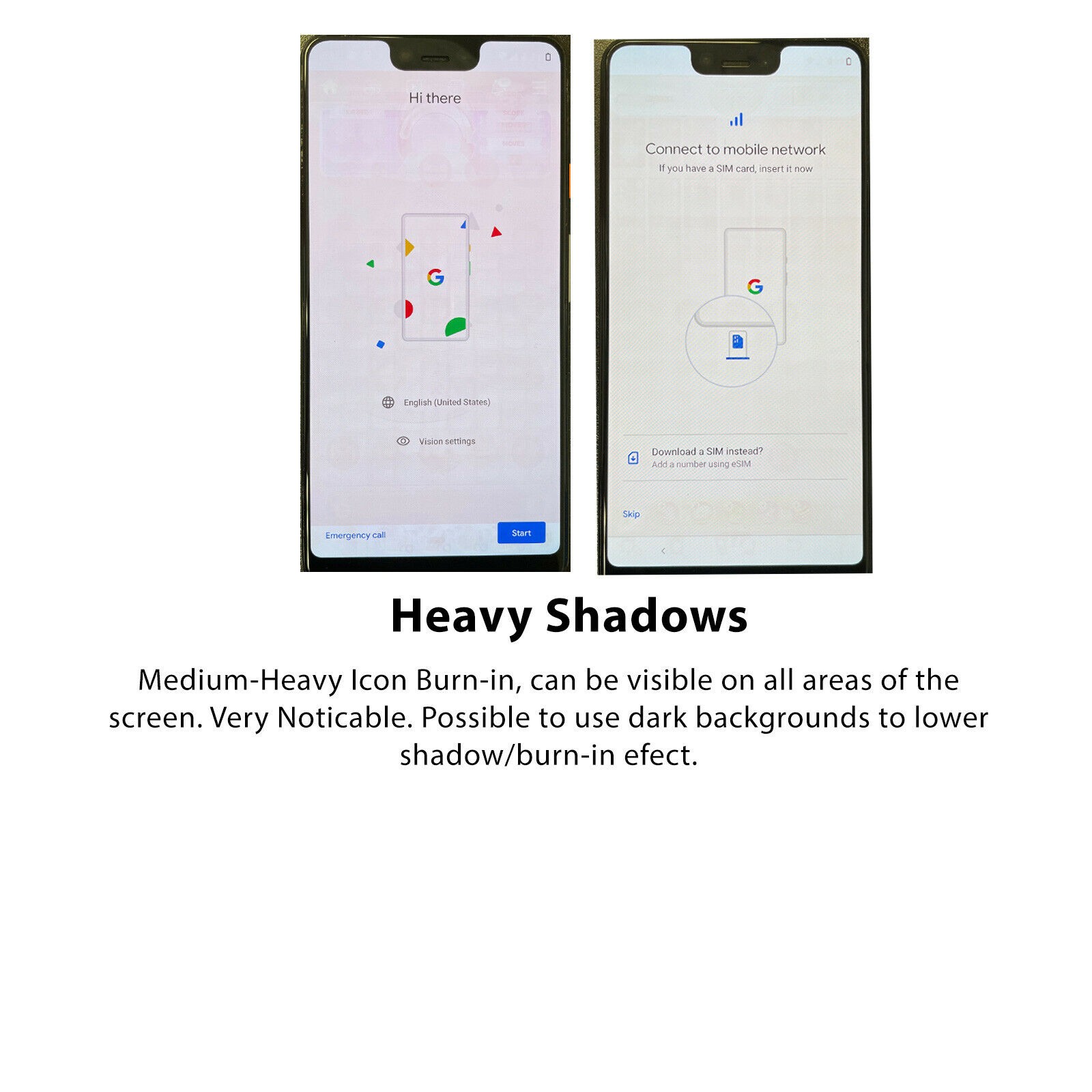 Samsung Galaxy Note 8 N950U 64GB US Cellular/Unlocked – Used Poor – Heavy Burn