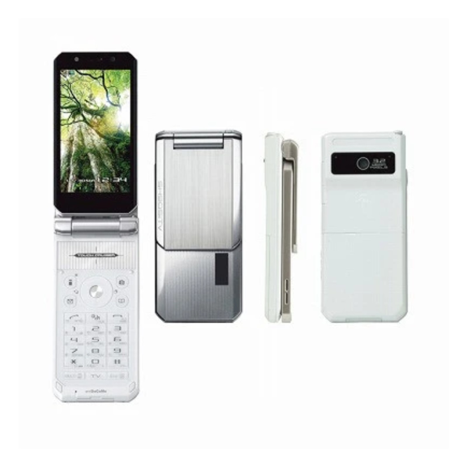 Sharp Aquos Docomo SH905iTV Japanese Flip Phone VIERA Keitai Mobile Phone – 2008