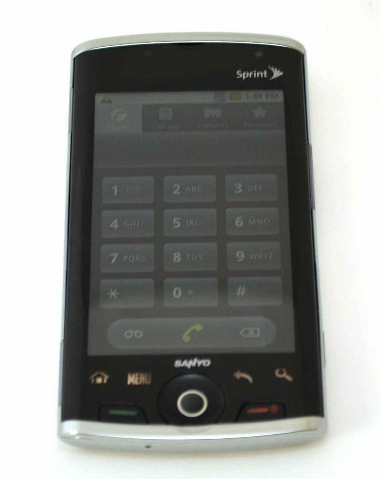 Sanyo ZIO Sprint ANDROID Smartphone SCP-8600 GPS Internet 3G bluetooth Grade C