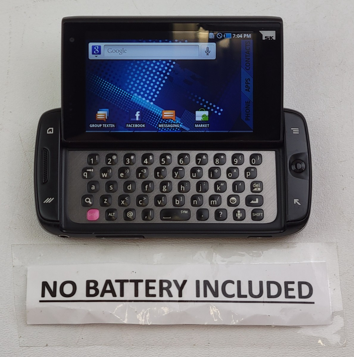 Samsung Sidekick 4G (SGH-T839) 1GB – Black (T-Mobile) QWERTY Smartphone – WORKS!