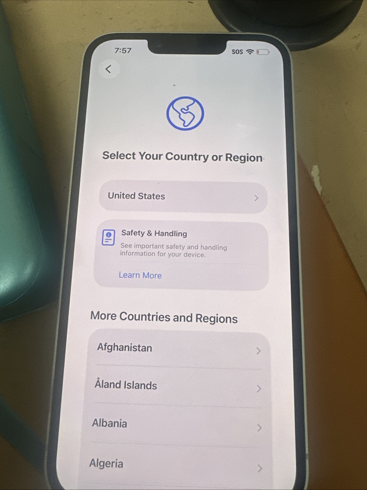 Apple iPhone 17e White 256GB Unlocked Factory Reset 100% Battery EUC