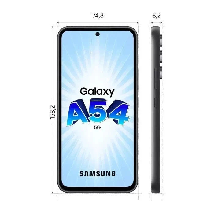 BRAND NEW Samsung Galaxy A54 5G A546U 128GB Factory Unlocked – Awesome Graphite