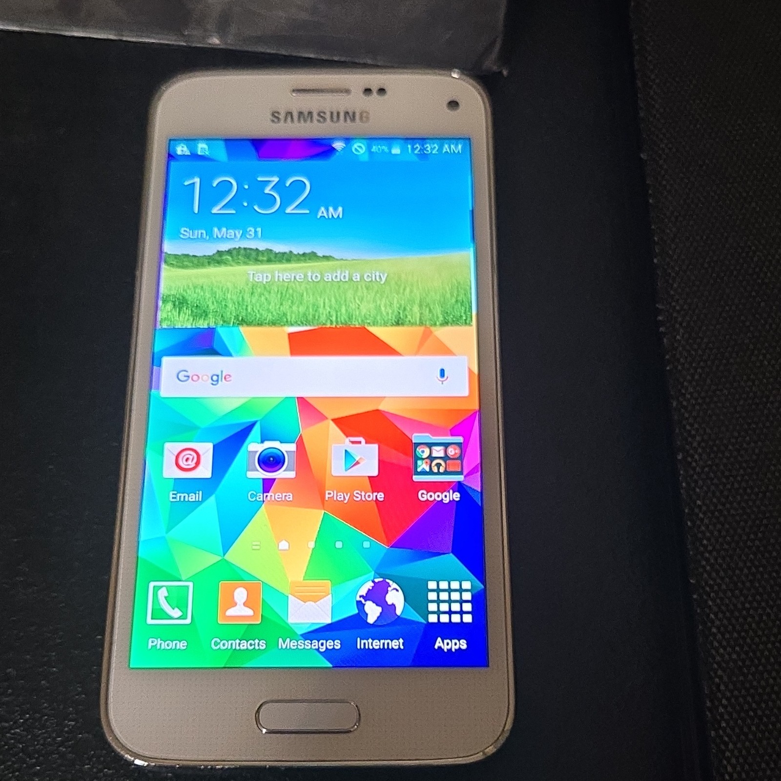 Samsung Galaxy S5 Mini – White – 16GB – US Cellular – Works Great