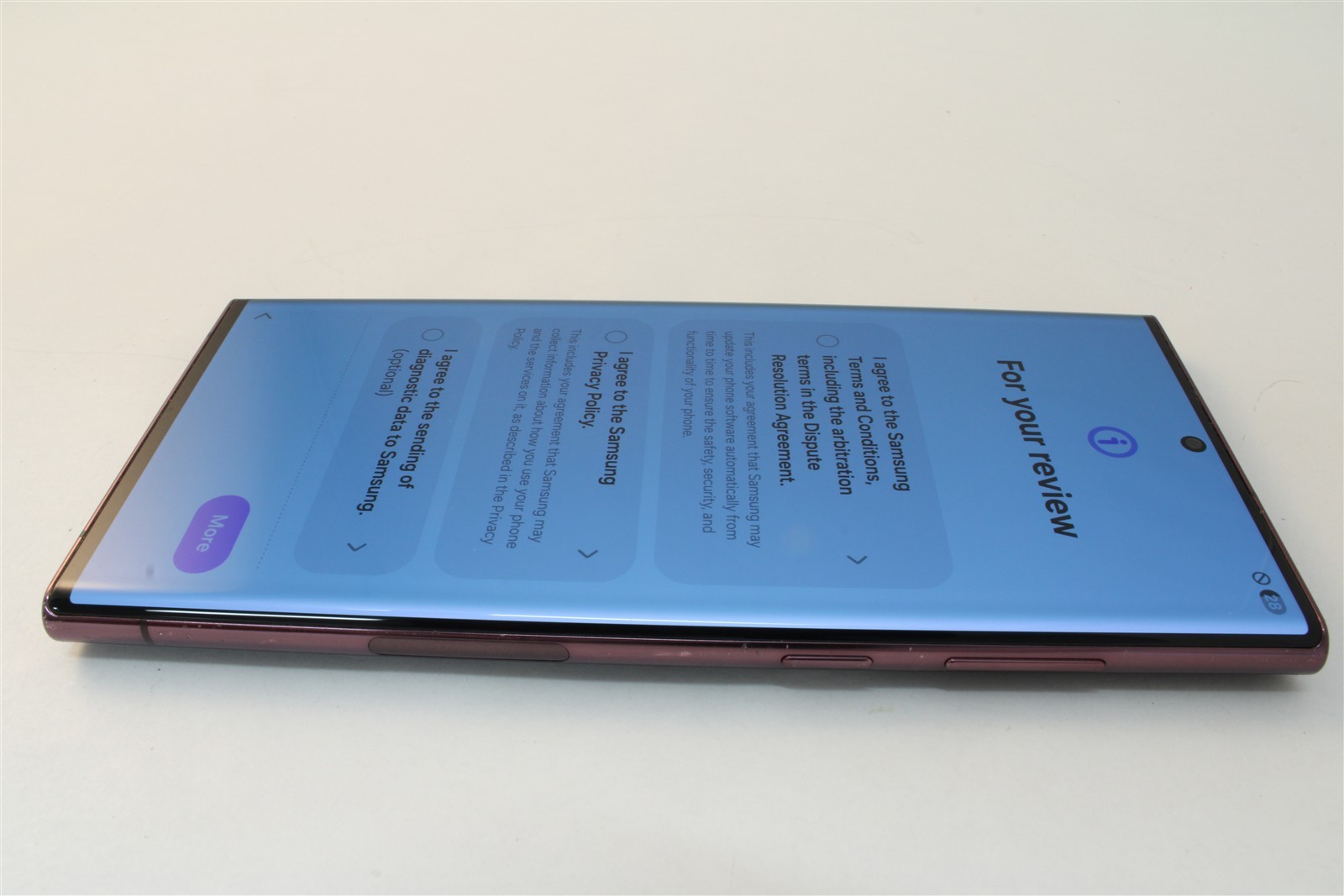 Samsung Galaxy S22 Ultra 256GB Burgundy Unlocked AT&T T-Mobile Verizon 7639016
