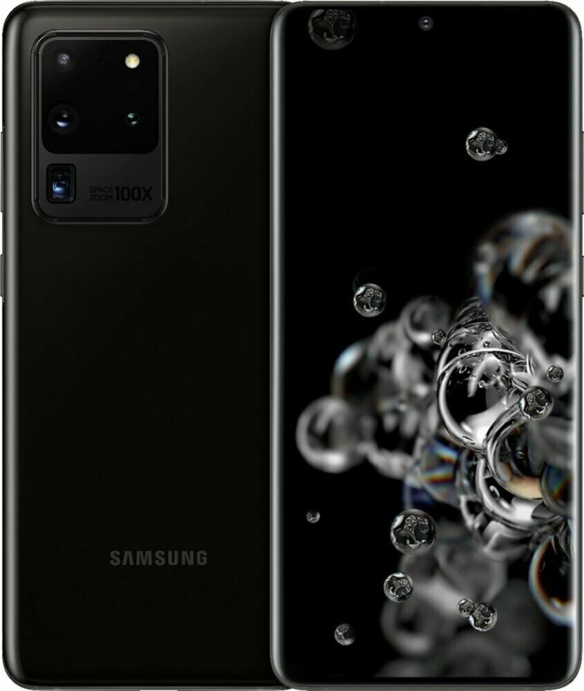 Samsung Galaxy S20 Ultra 5G SM-G988U 128GB FACTORY Unlocked Open Box Smartphone