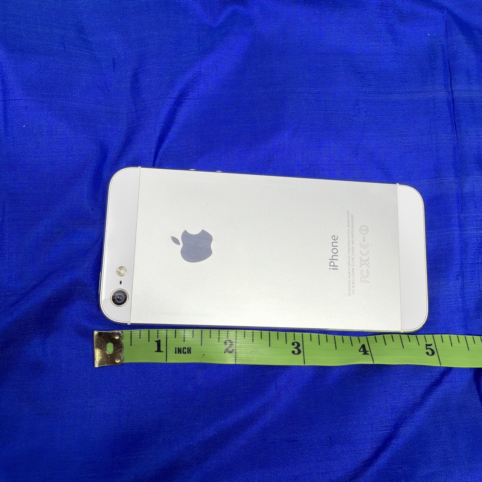 Apple iPhone 5 Model A1429 Silver – For Parts Or Repair Only