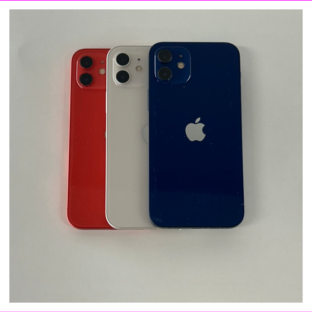 Apple iPhone 12 128GB/64GB – Unlocked – Black, Blue, Red – Free Shipping!