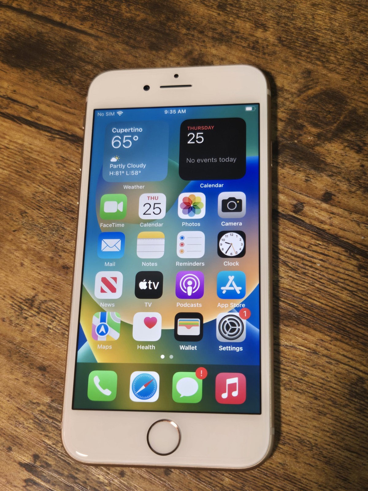 Apple iPhone 8 – 128 GB – Gold (Unlocked) 98% Battery 🔋 Health