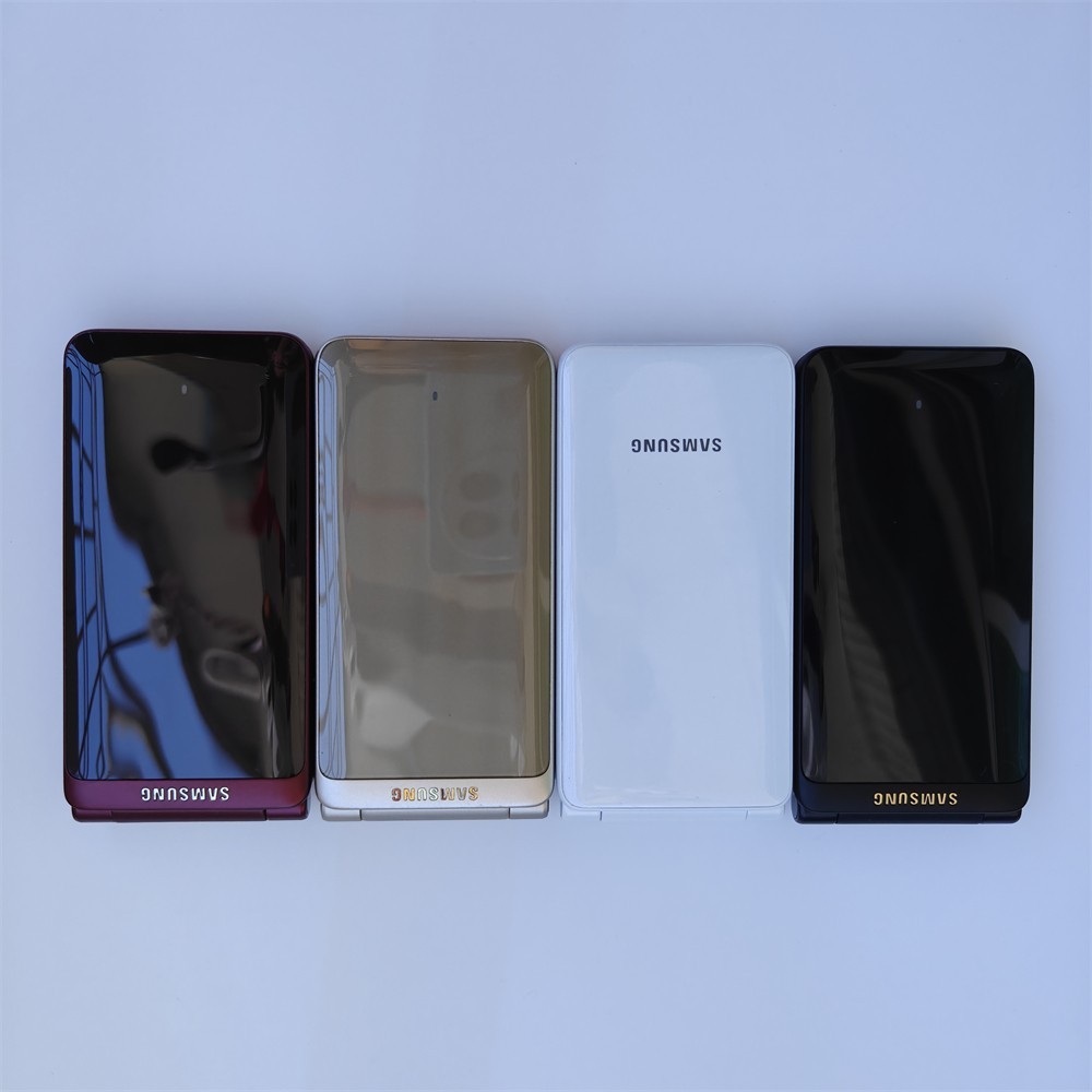 Unlocked Original Samsung Galaxy Folder 2 G160N 8MP WIFI 1-SIM 4G Mobile Phone