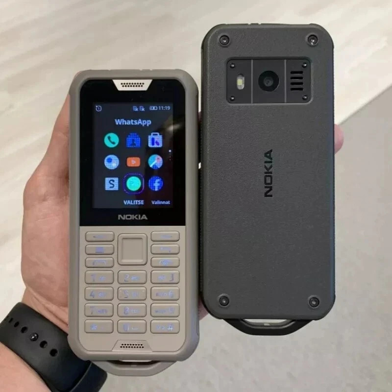 Nokia 800 Tough 4G Dual SIM Unlocked KaiOS Rugged classic Phone 1 year warranty