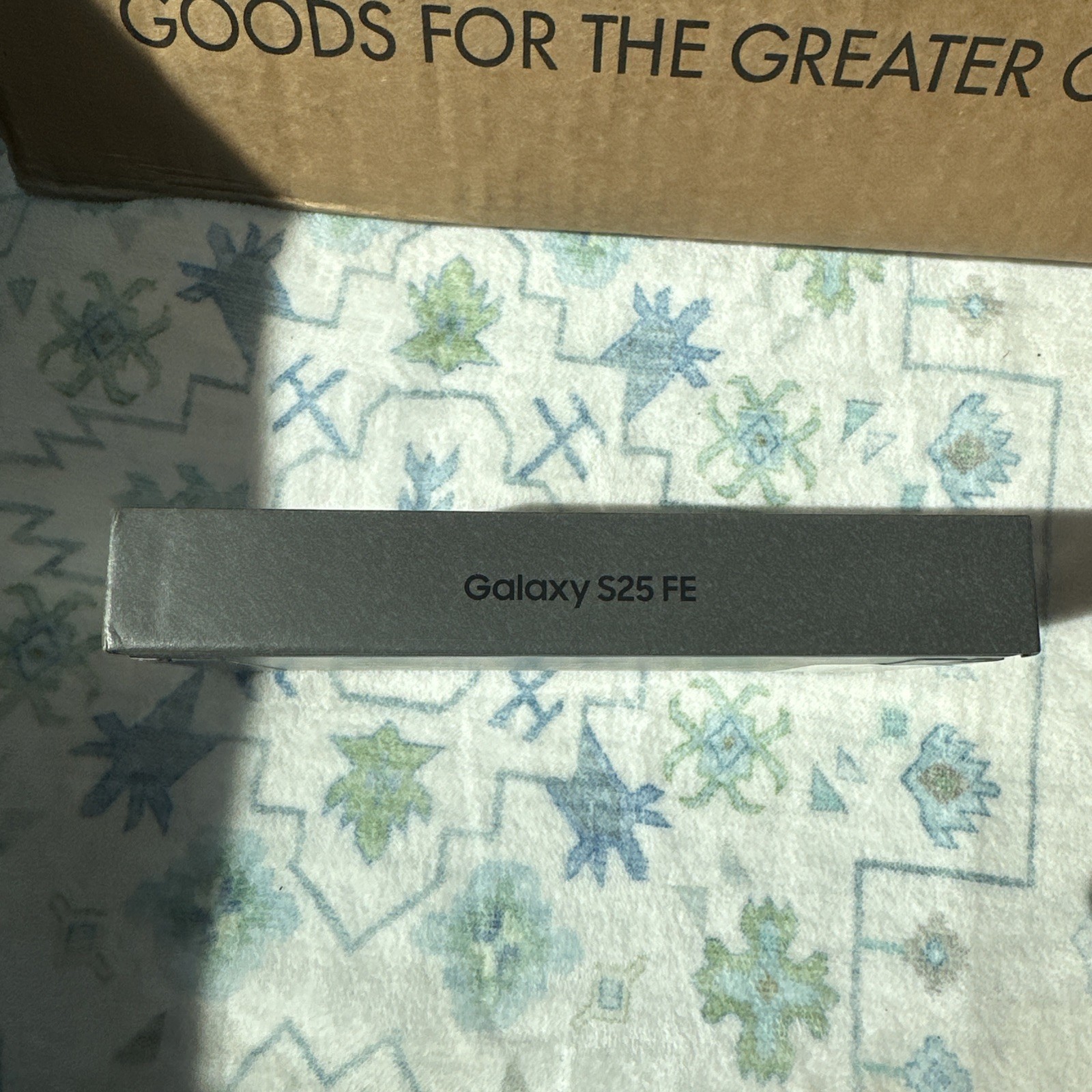Samsung Galaxy S25 FE 256GB Jet Black Factory Unlocked SM-S731U1 NEW SEALED