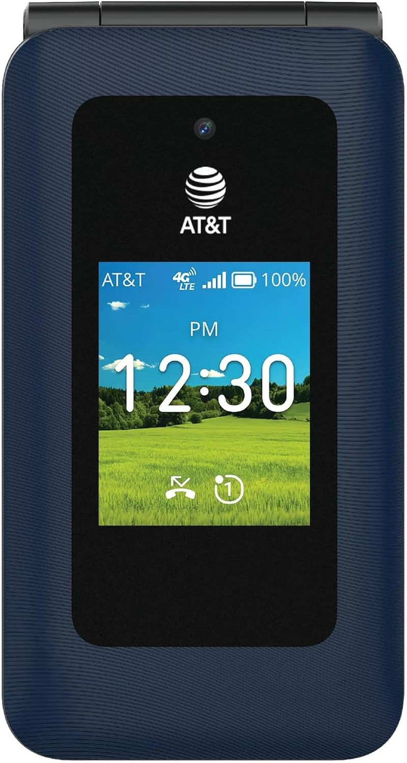Cingular U1030AA 6723D Flex 2 Prepaid 4G LTE Flip Phone, 2MP Camera, Android, Cl