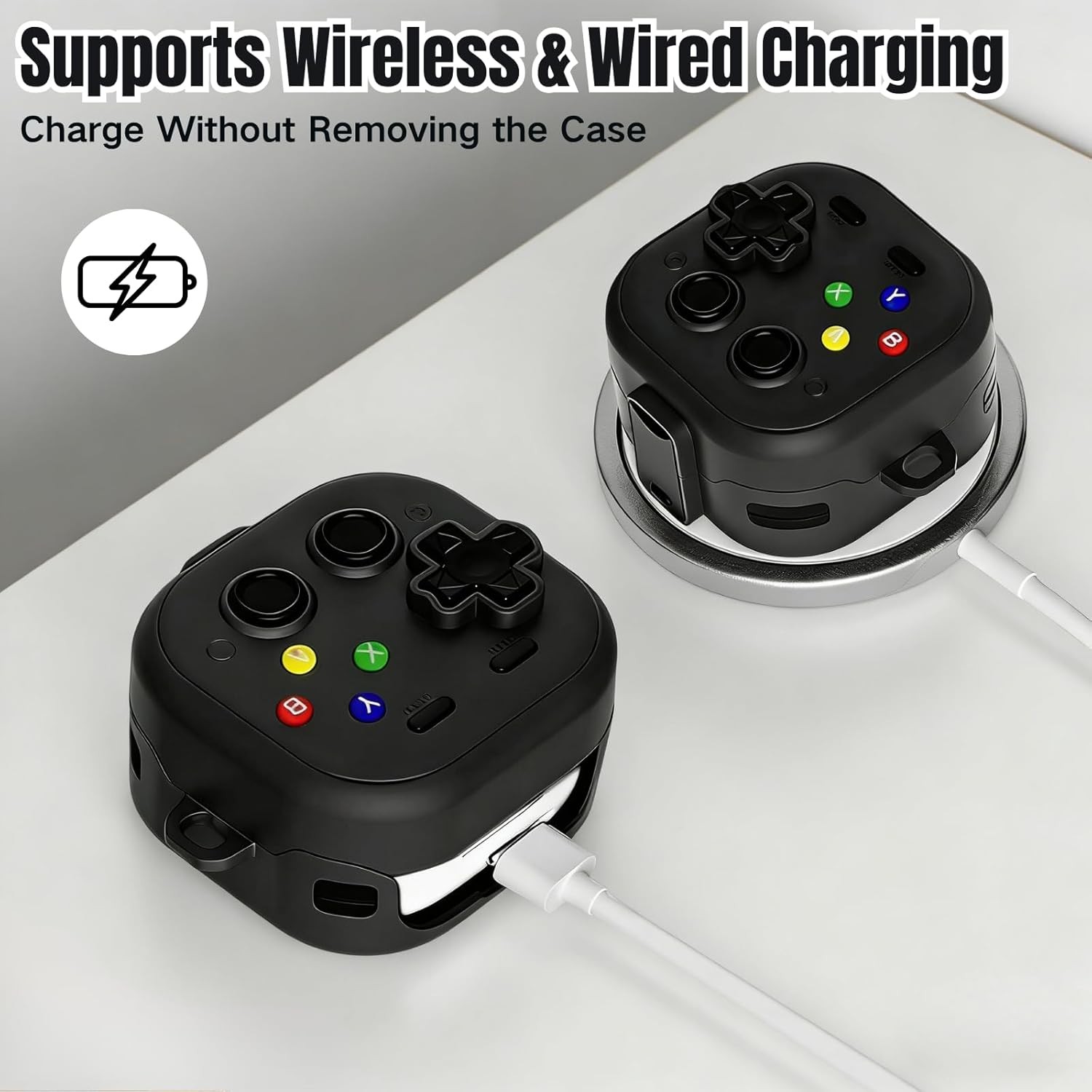 Protective Case for Samsung Galaxy Buds 4 & Buds 4 Pro, Rugged Hard Shell Cover