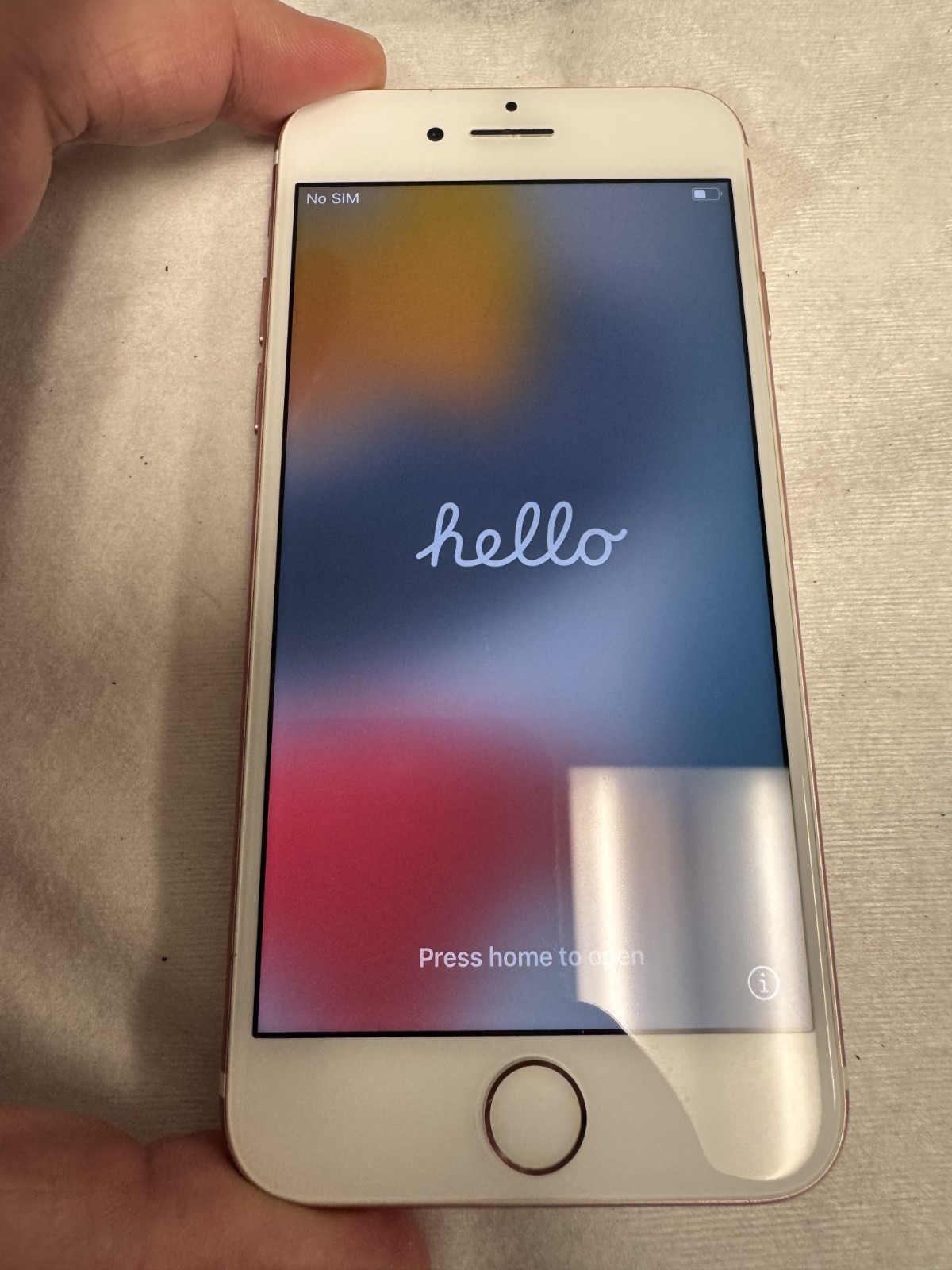 Apple iPhone 7 – 32 GB – Rose Gold (Unlocked) – Very Good Condition