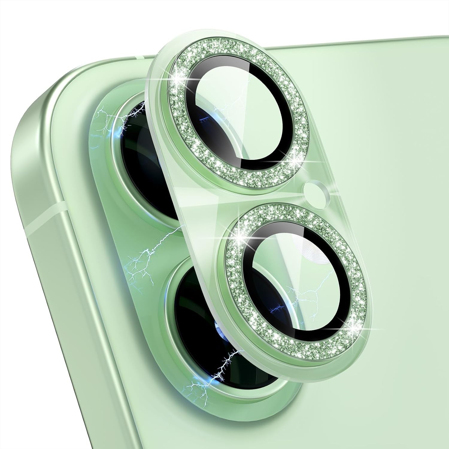 9H Tempered Glass Camera Lens Protector for iPhone 17, Bling Cover Accessories