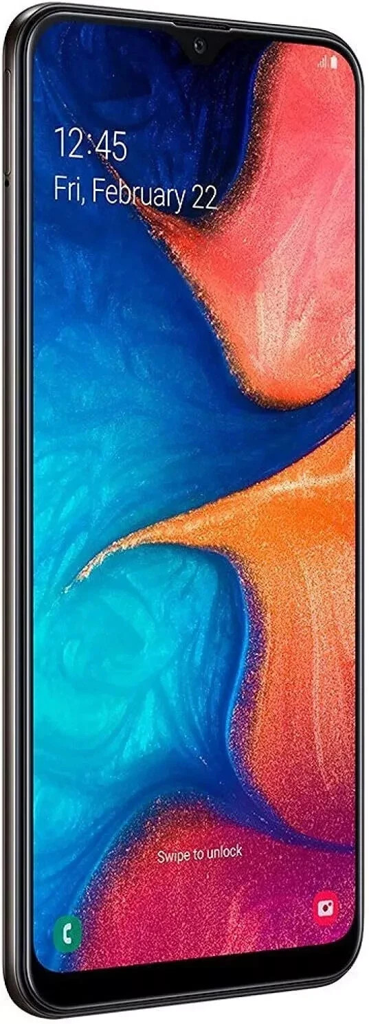 Brand New✨Samsung Galaxy A20✨SM-A205U 32GB+3GB Black 6.4″ Unlocked Smartphone