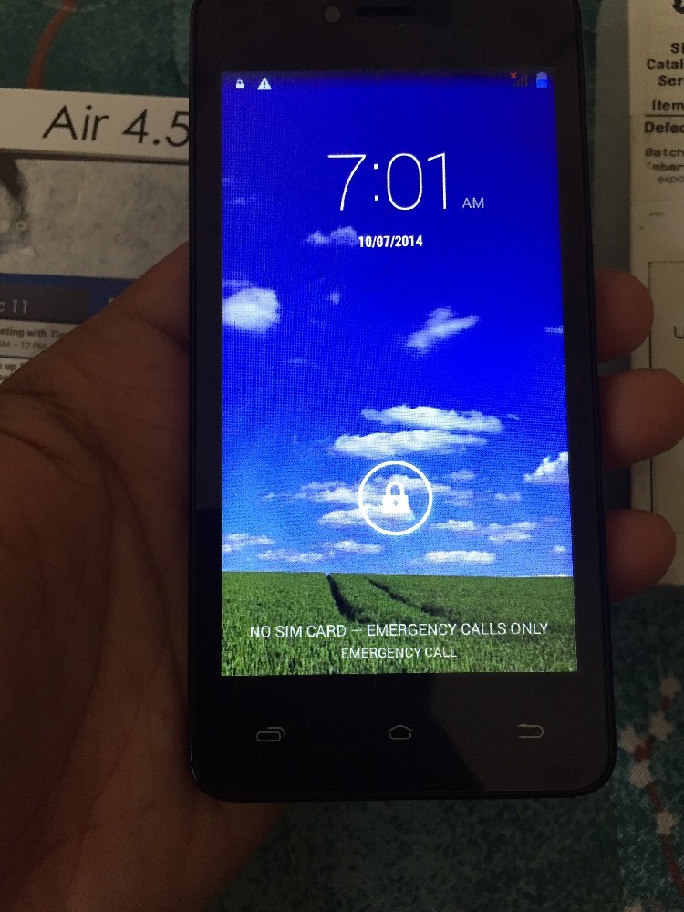 Unnecto Air 4.5 – Unlocked Gray (FOR PARTS AS-IS ONLY)