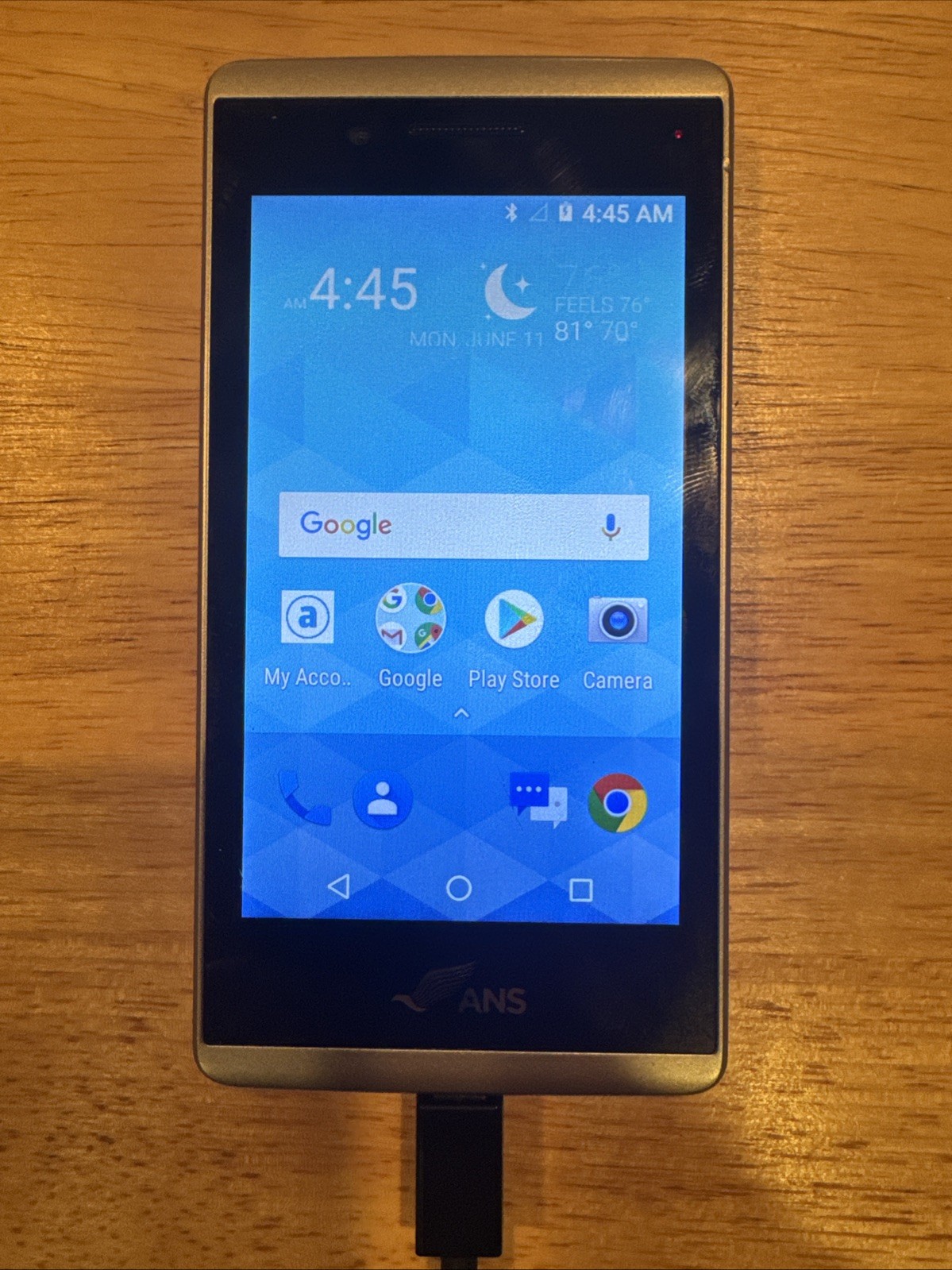 ANS UL40 4G LTE 8GB Basic Android Smartphone TESTED