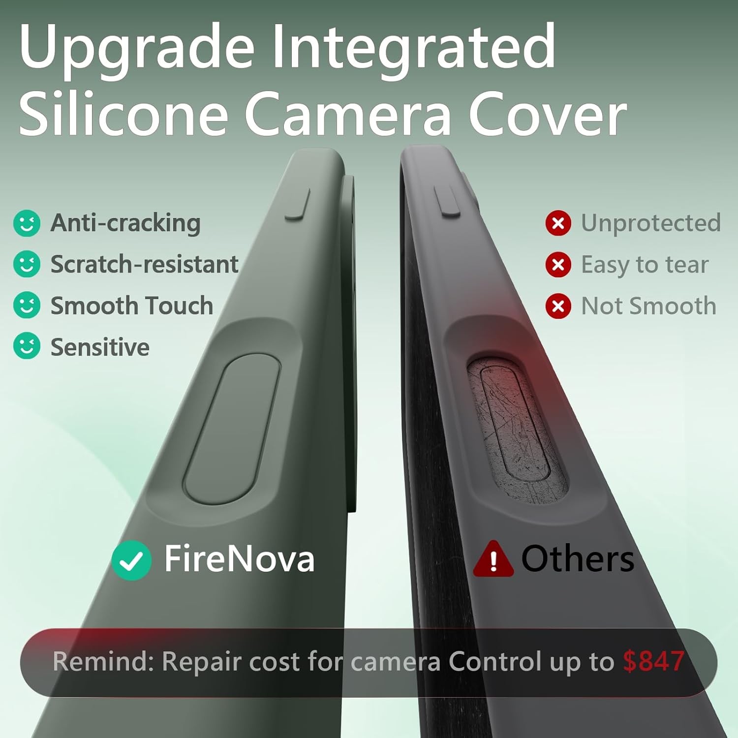 Magnetic for iPhone 17 Pro Max Case, Integrated Silicone Camera Control Button,