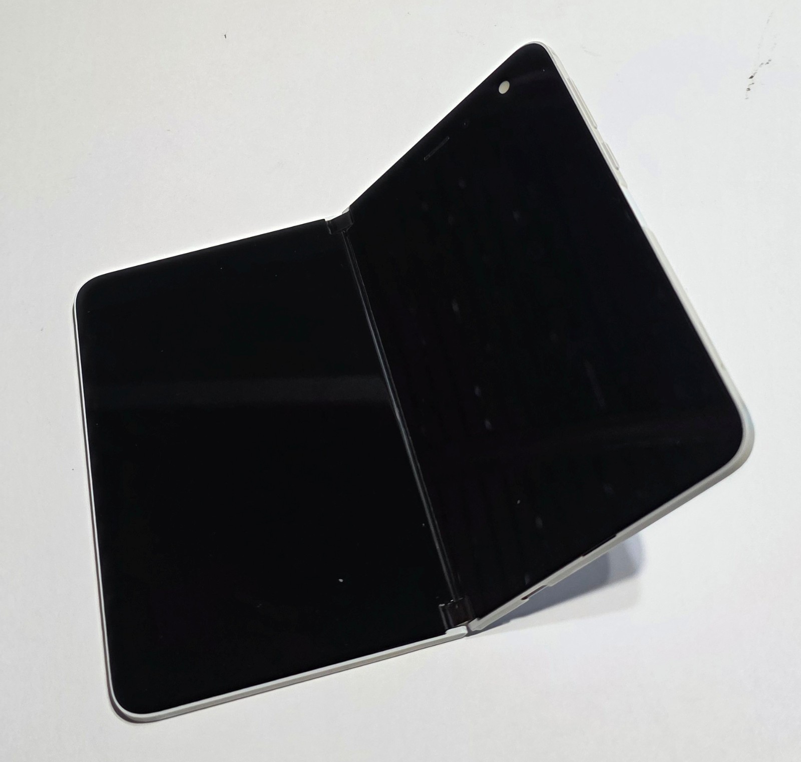 Original Glacier White Microsoft Surface Duo 256GB Unlocked Android Phone Only