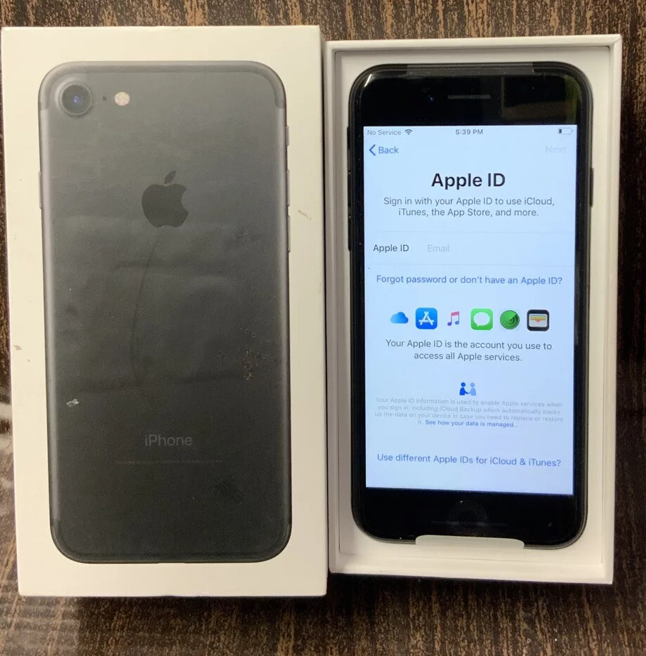 ⚡️Apple iPhone 7 Black 32GB A1660 (AT&T ONLY) 🆕 Open Box 👌