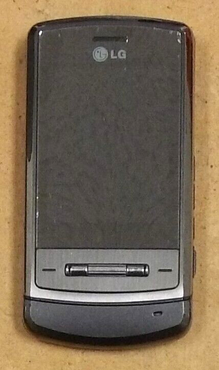 LG Shine KE970 – Gray and Silver ( Unlocked ) Super Rare Slider Phone – Bundled