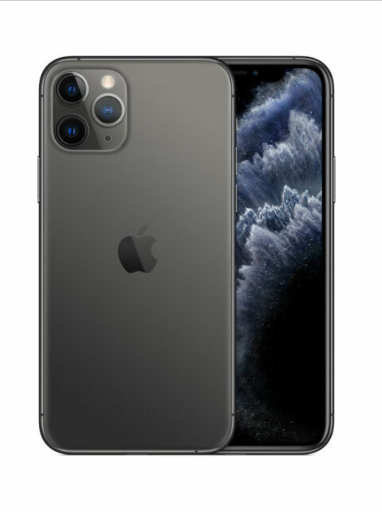 Apple iPhone 11 Pro – 64GB – Space Gray (AT&T) A2160 (CDMA + GSM) Damaged Camera