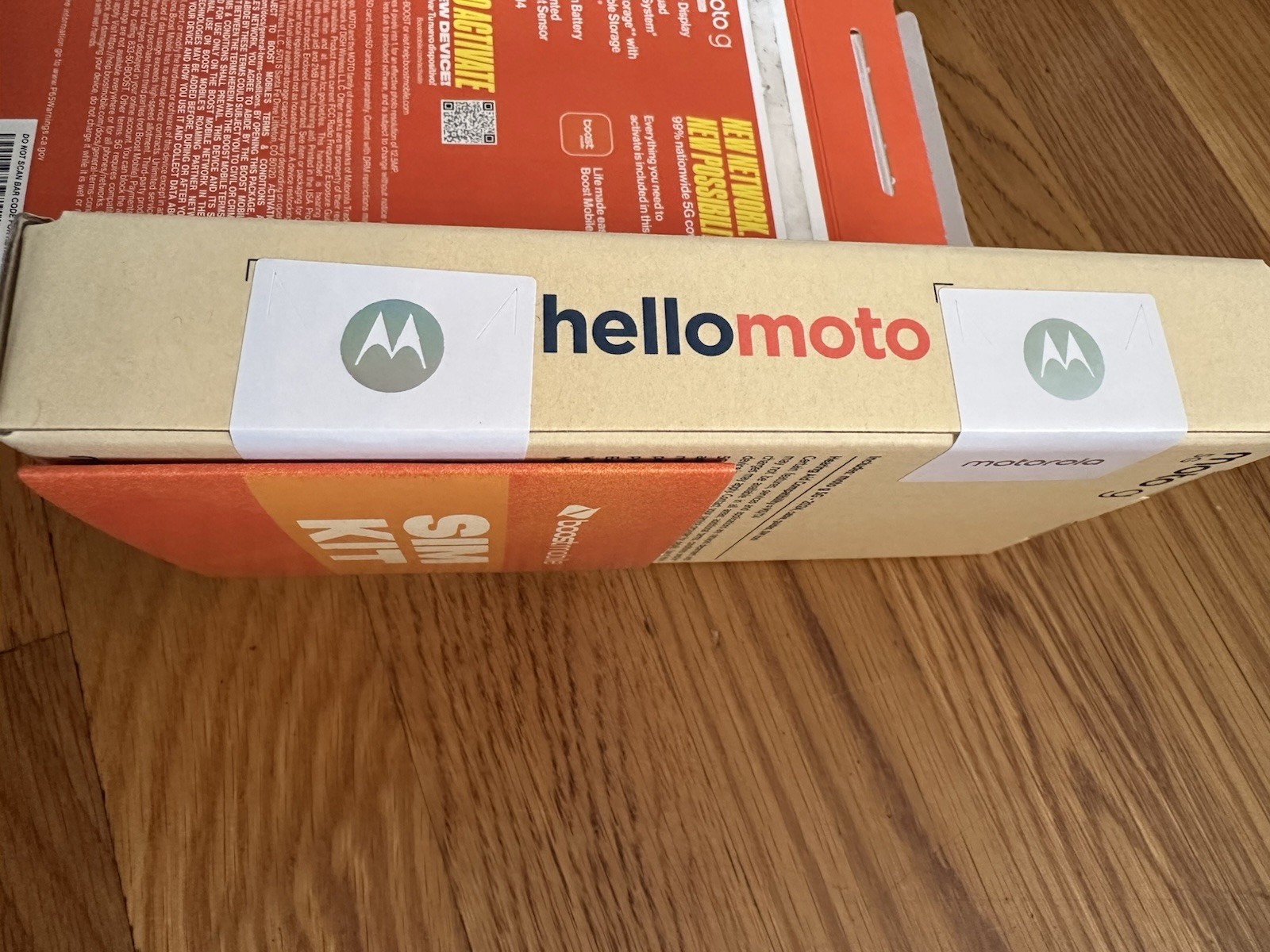 Locked To Boost Mobile Moto G 5G (2024) 6.6″ HD+ 4GB RAM 128GB 50MP,